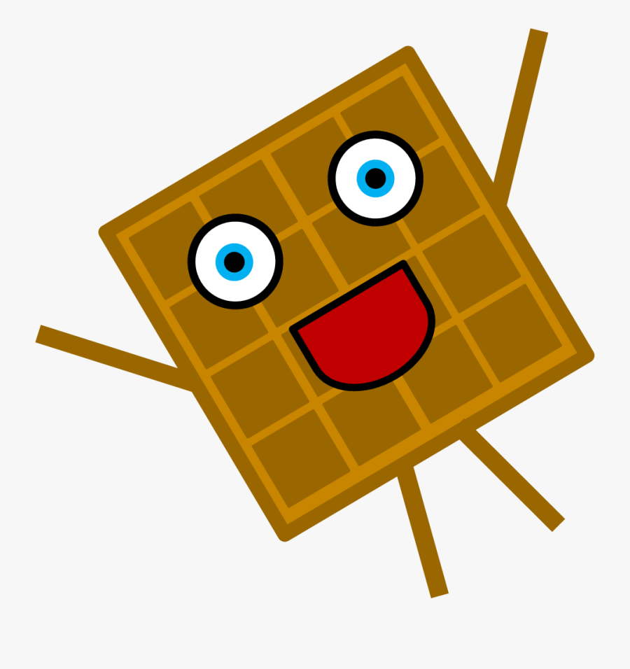 Halo Fanon - Smiling Waffle Png, Transparent Clipart