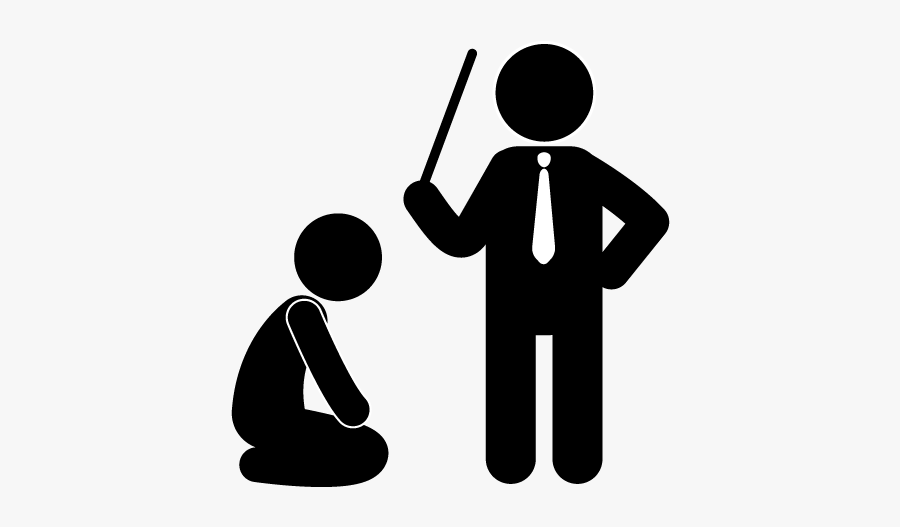 Teacher Scolding Student Clipart, Transparent Clipart