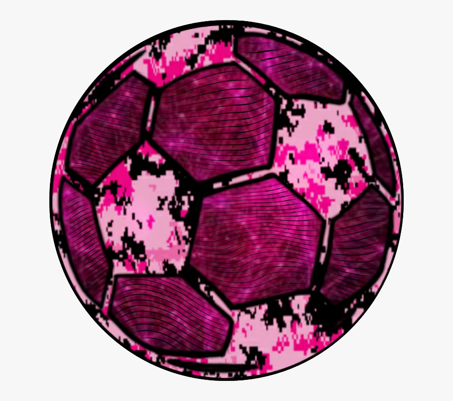 #soccer #soccerball #football #pink, Transparent Clipart