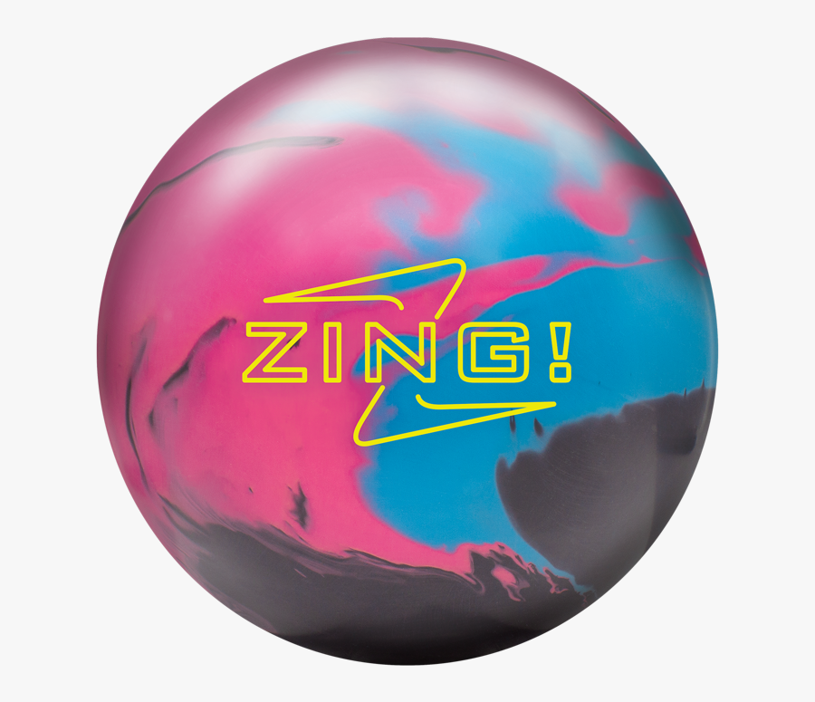 Radical Zing Bowling Ball, Transparent Clipart