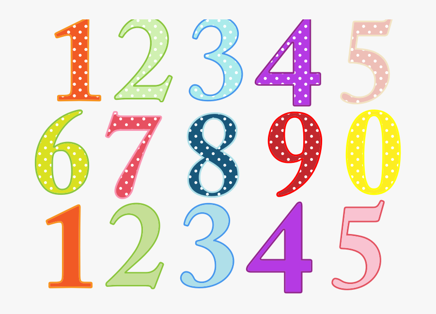 Transparent Number Line Clipart 0-20 - Animated Pictures Of Numbers, Transparent Clipart