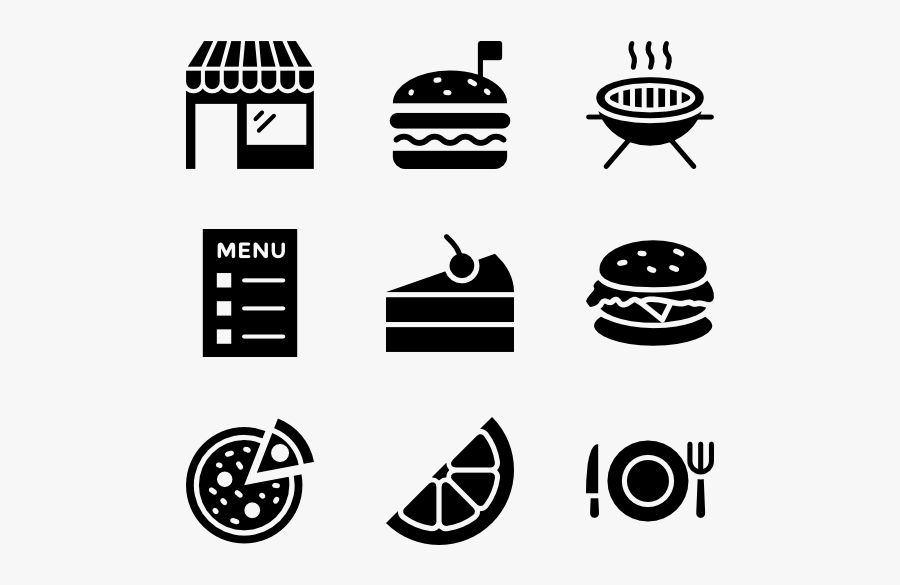 Png Freeuse Library Icon Packs Svg - Transparent Background Food Icon Png Free, Transparent Clipart