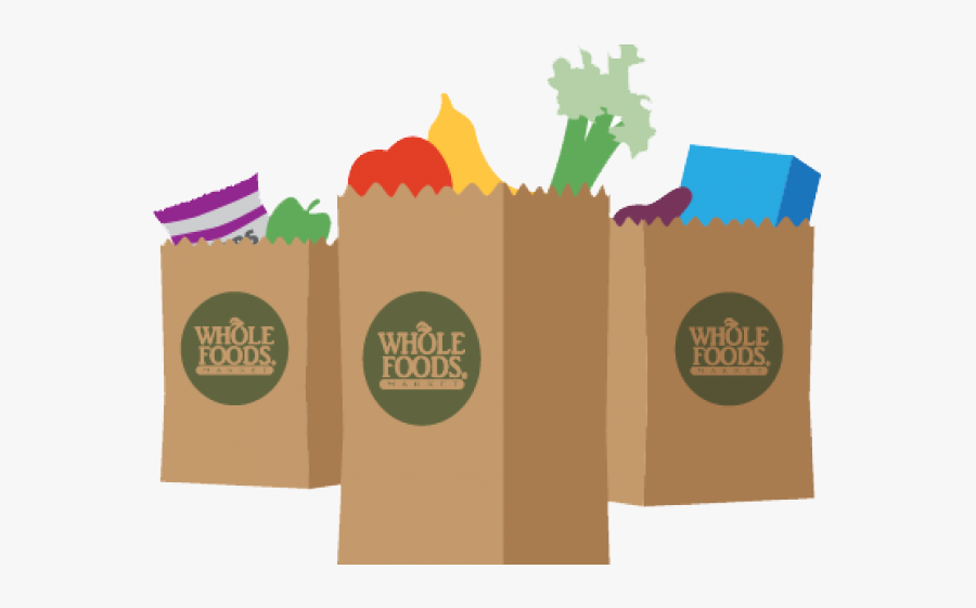 Food Market Cliparts - Whole Foods Market, Transparent Clipart