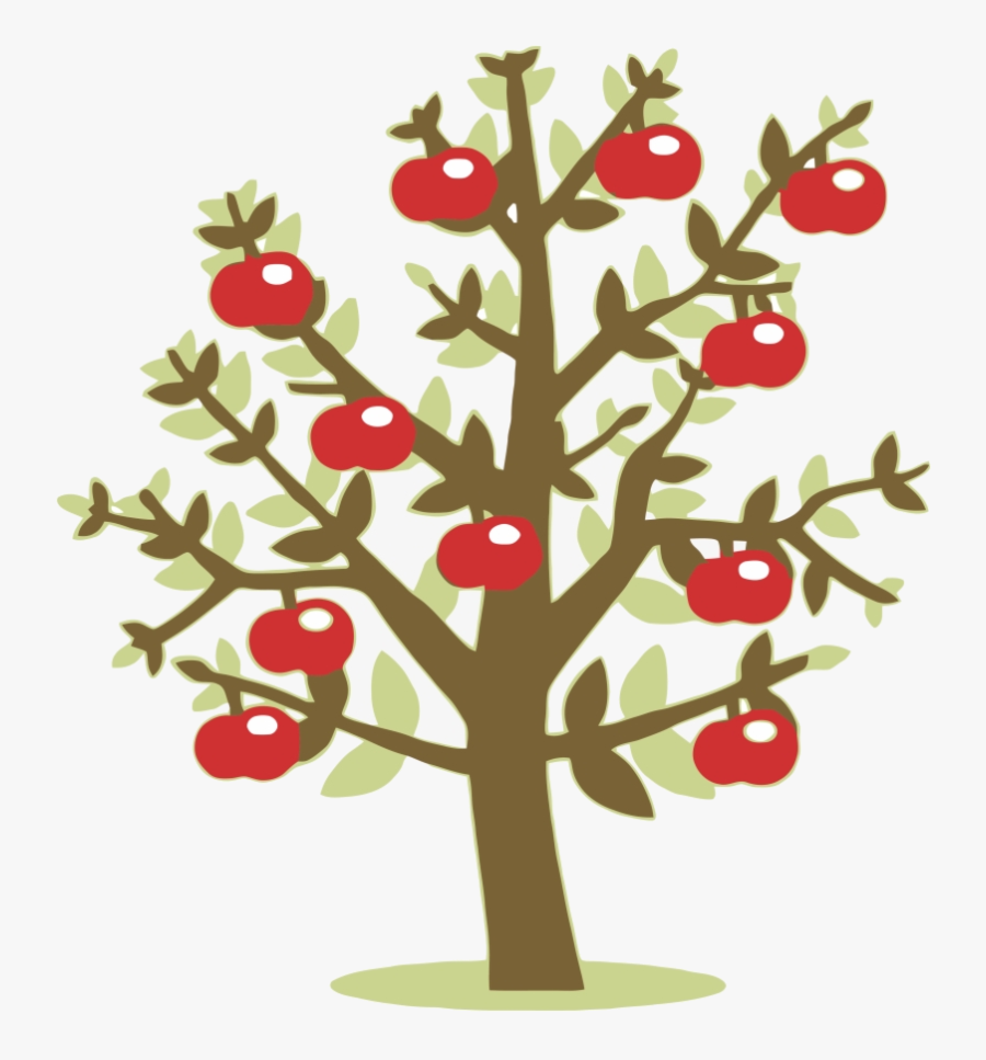 Apple Tree Green Clipart Transparent Png - Apple Tree Transparent Background, Transparent Clipart