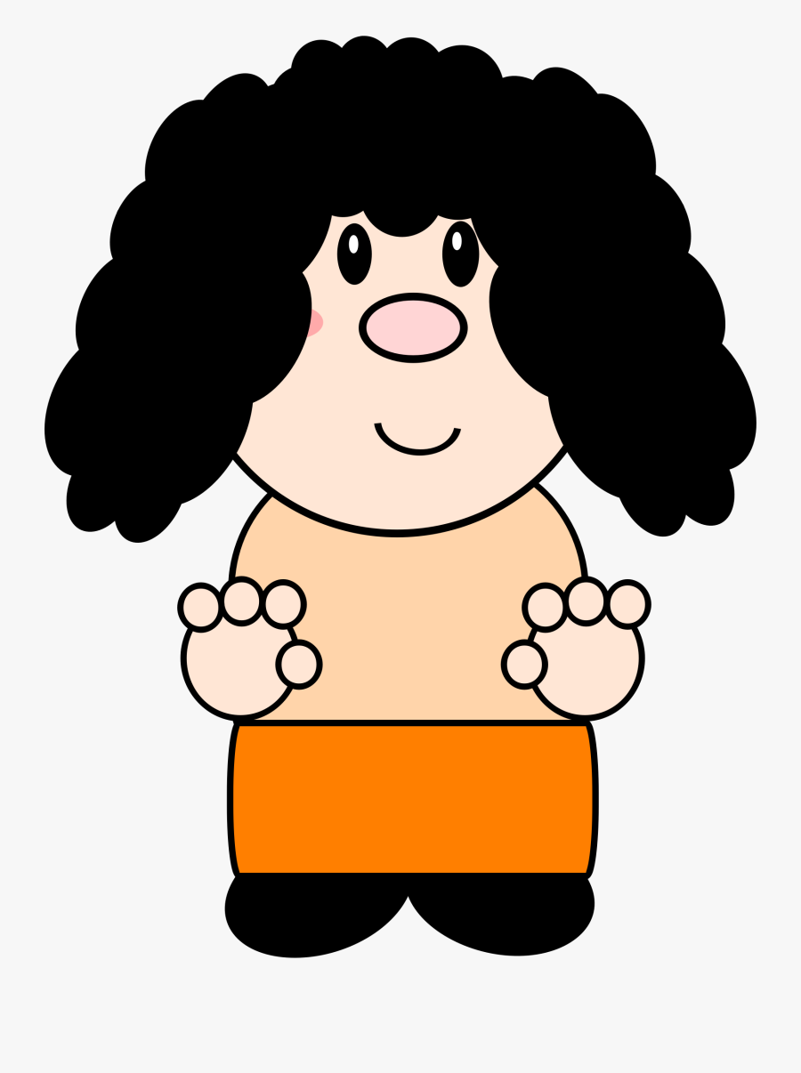 Mimi Svg Ever - Gambar Kartun Rambut Keriting, Transparent Clipart