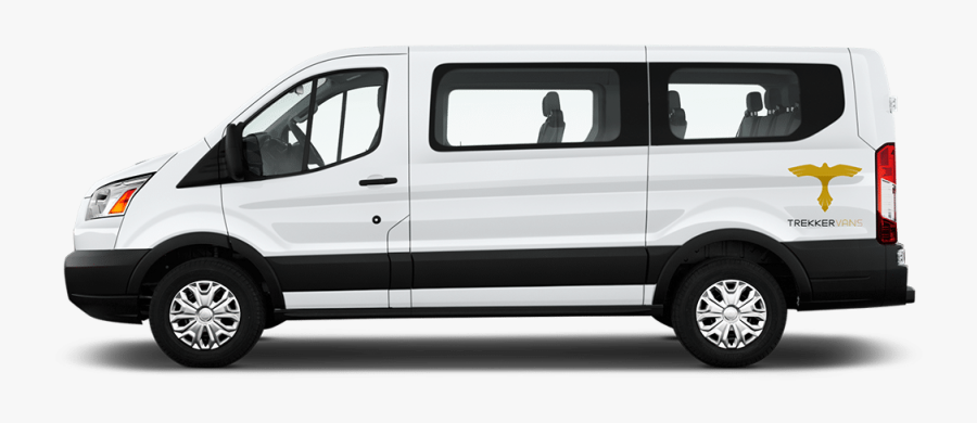 Transparent Mini Van Png - Ford Transit 2018 Passenger Van, Transparent Clipart