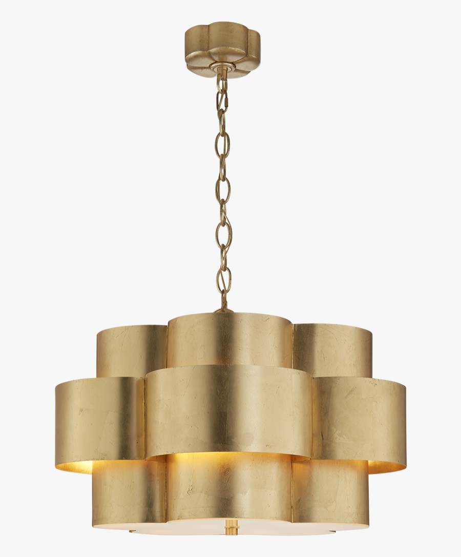 Transparent Hanging Chain Png - Visual Comfort Gold Chandelier, Transparent Clipart