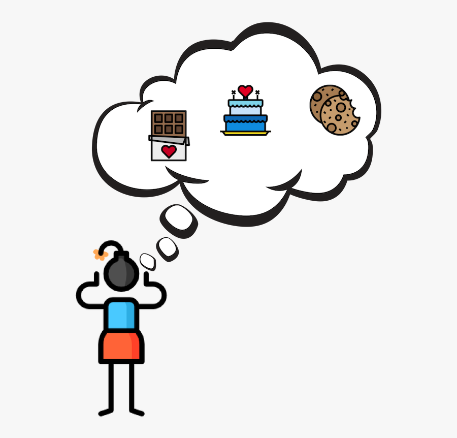 Lack Of Sleep Can Cause Cravings For Sugary Foods Clipart - Cartoon Verantwortung Und Delegation, Transparent Clipart