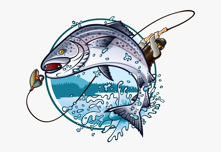 Illustration Fishing - Fishing Illustration, Transparent Clipart