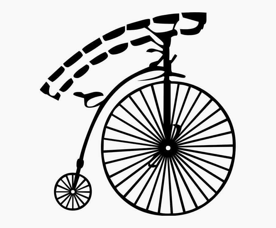 Prisoner Penny Farthing, Transparent Clipart