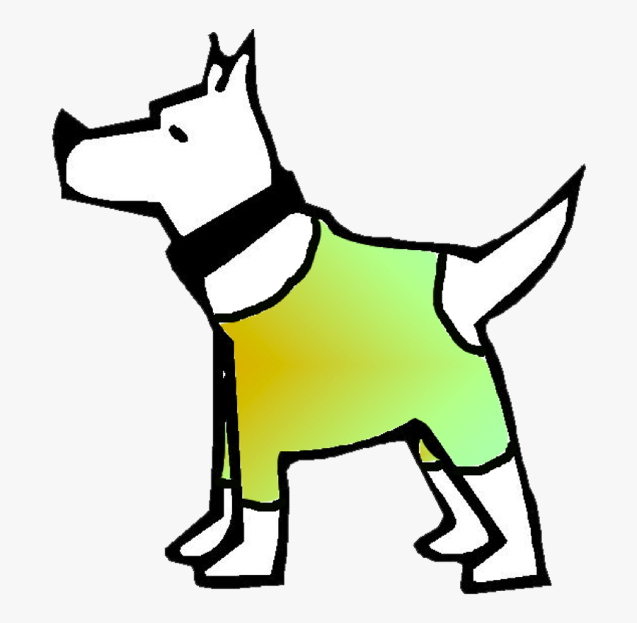 White Dog Clip Art, Transparent Clipart
