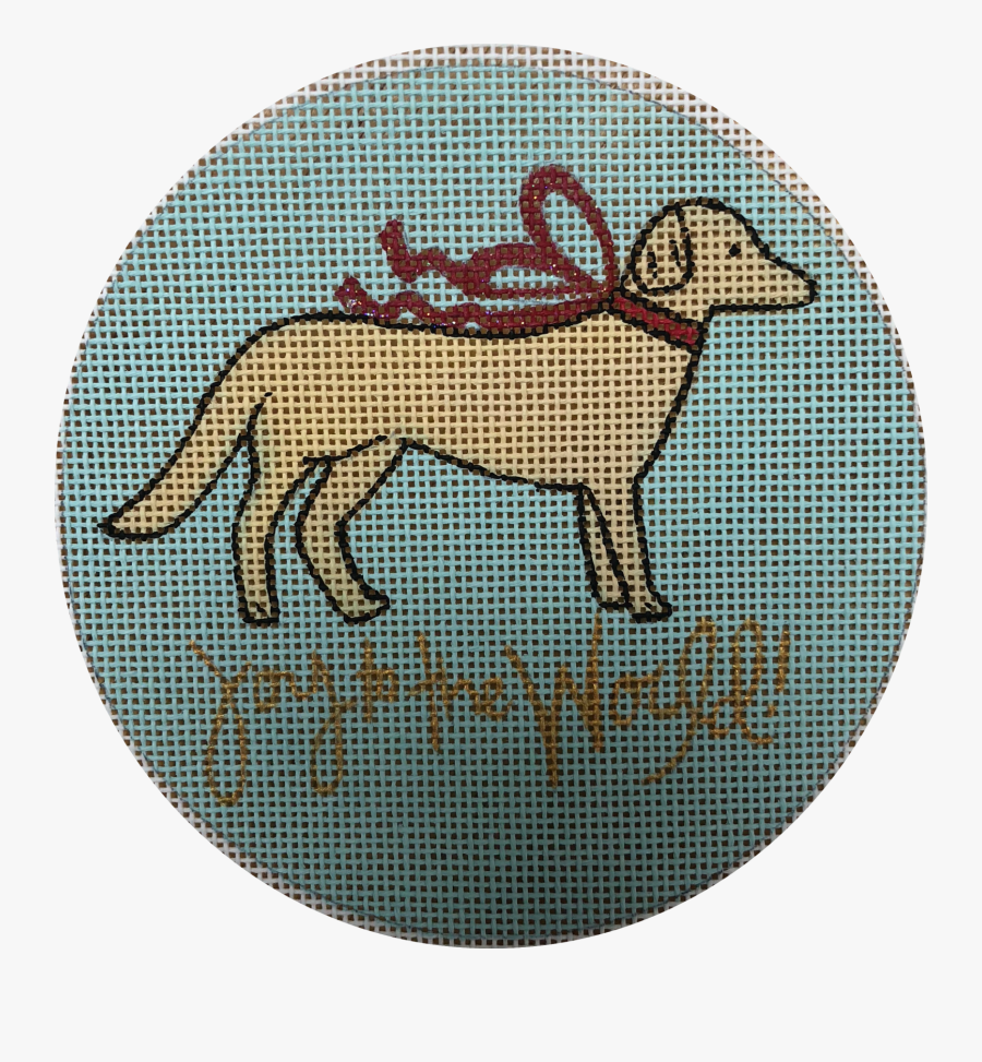 Golden Lab Joy - Emblem, Transparent Clipart