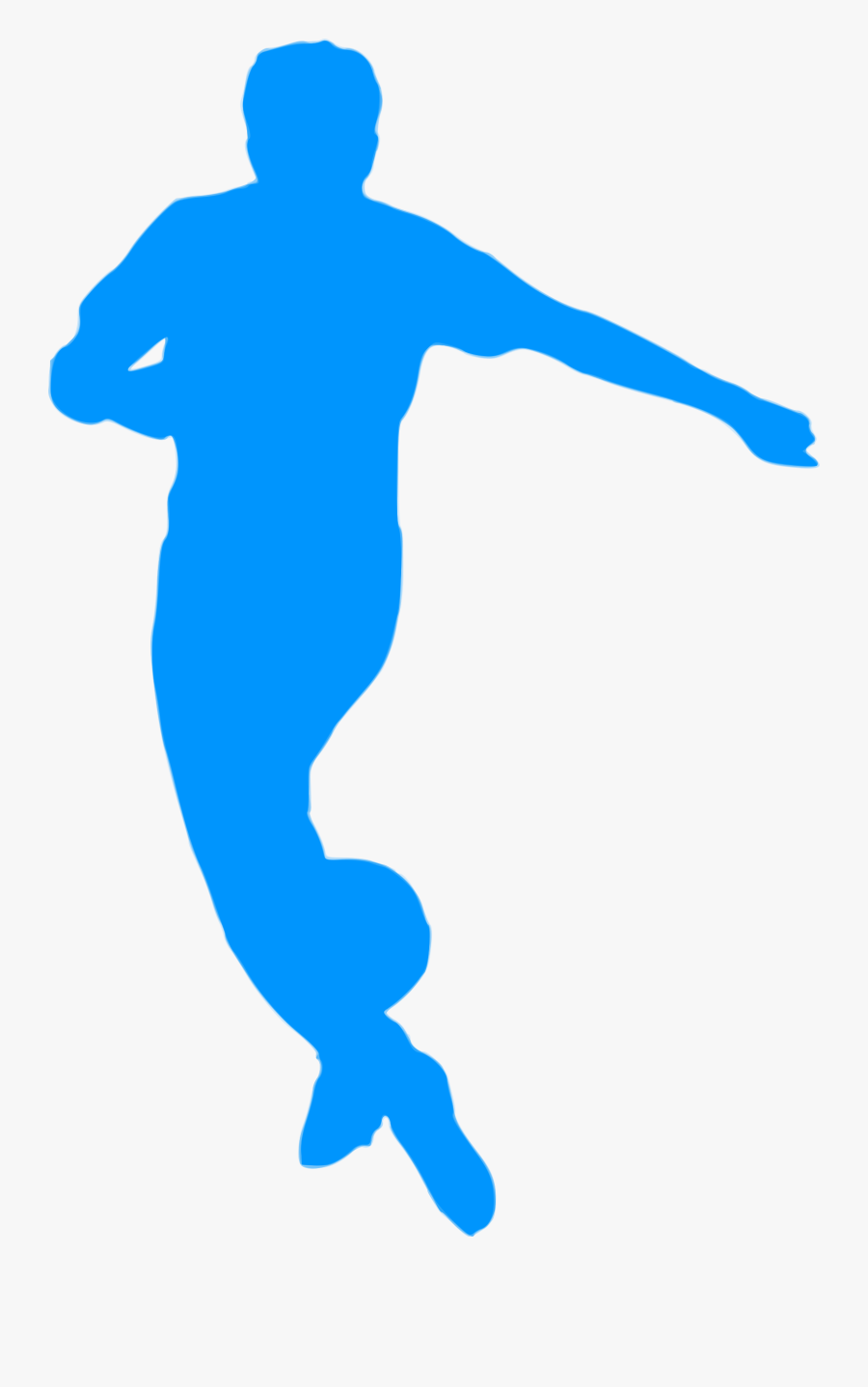 Silhouette Football 16 Clip Arts - Futebol Icons Png, Transparent Clipart