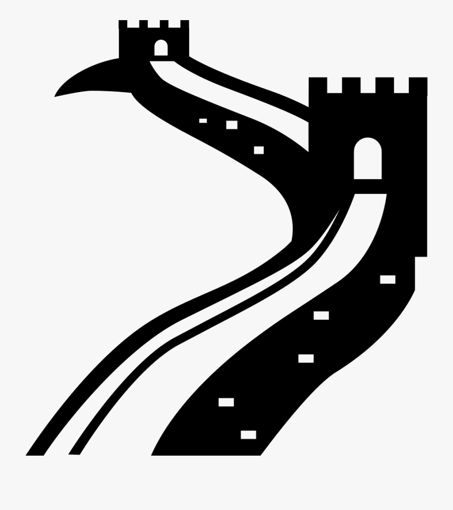 Great Wall Of China - China Great Wall Logo, Transparent Clipart