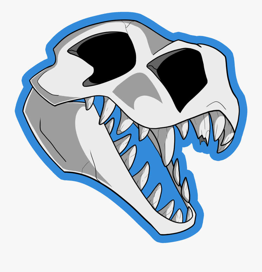 Trex Skull, Transparent Clipart