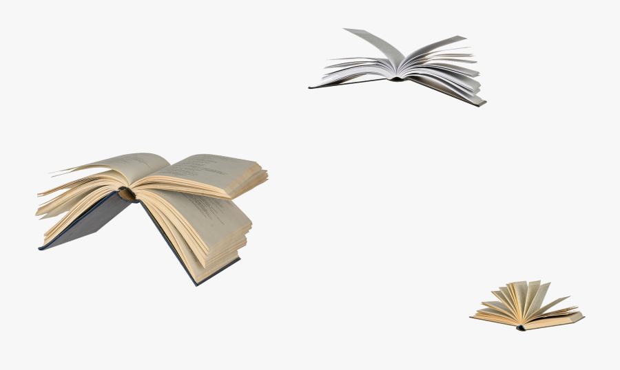 Link To Christmas Corner At Hogwarts On Pottermore - Transparent Flying Books Png, Transparent Clipart
