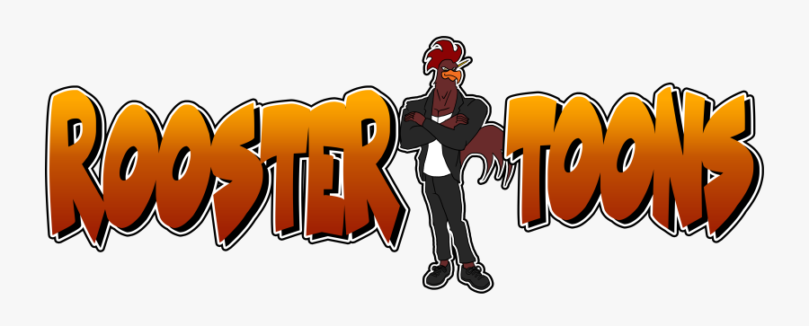 Rooster Toon, Transparent Clipart