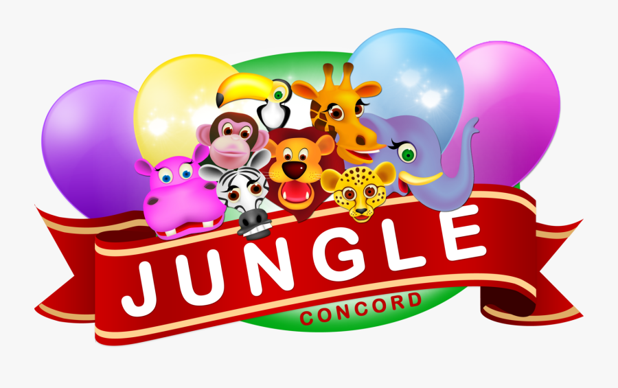 Birthday Party Clipart Childrens - The Jungle Concord, Transparent Clipart