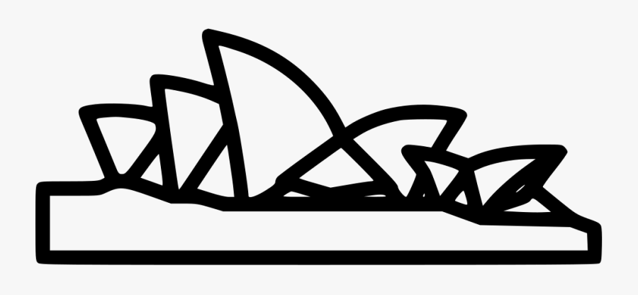 Sydney Opera House - Drawing Sydney Opera House, Transparent Clipart