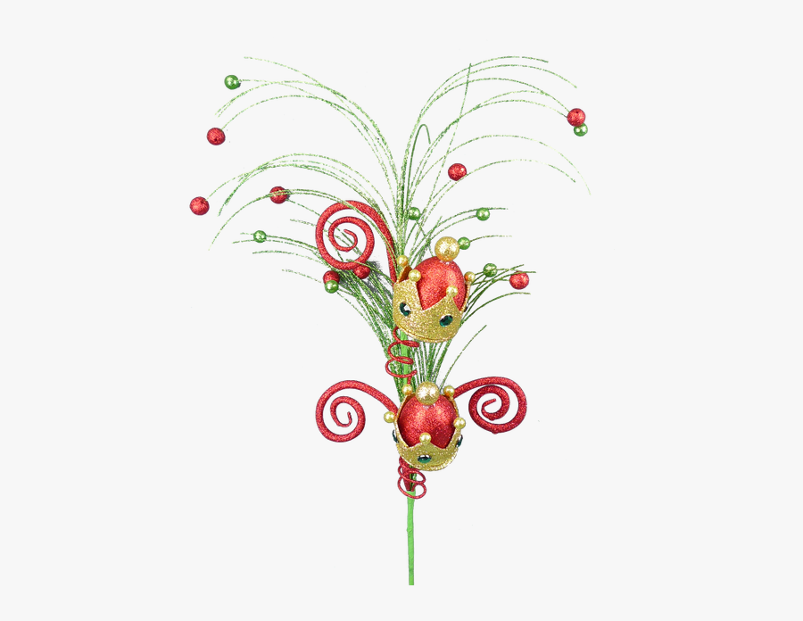 Nutcracker Crown Curly Spray - Bouquet, Transparent Clipart