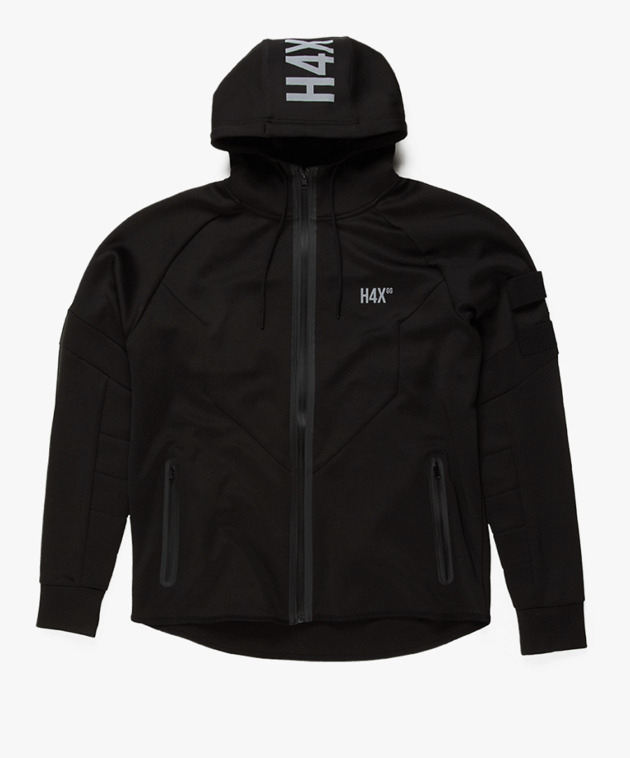 Hoodie With Zipper Png - Hoodie, Transparent Clipart