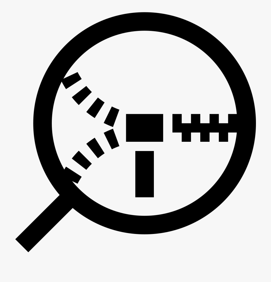 Transparent Zipped Lips Clipart - Circle, Transparent Clipart