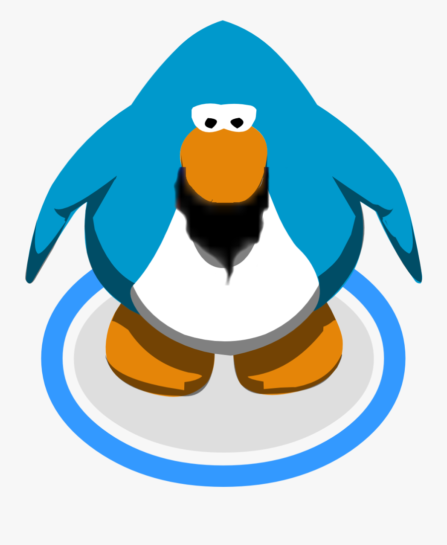 Image Shadow Sprites Png - Club Penguin Blue Penguin, Transparent Clipart