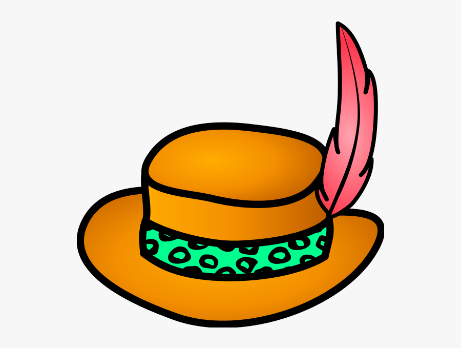 Pimp Hat Clip Art , Png Download - Hat Clip Art, Transparent Clipart