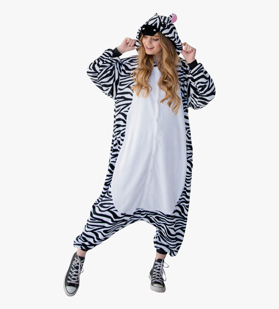 Hd Calgary S Girl - Zebra Costume Adults, Transparent Clipart