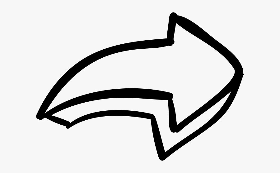 Black Arrow - Arrow Draw, Transparent Clipart