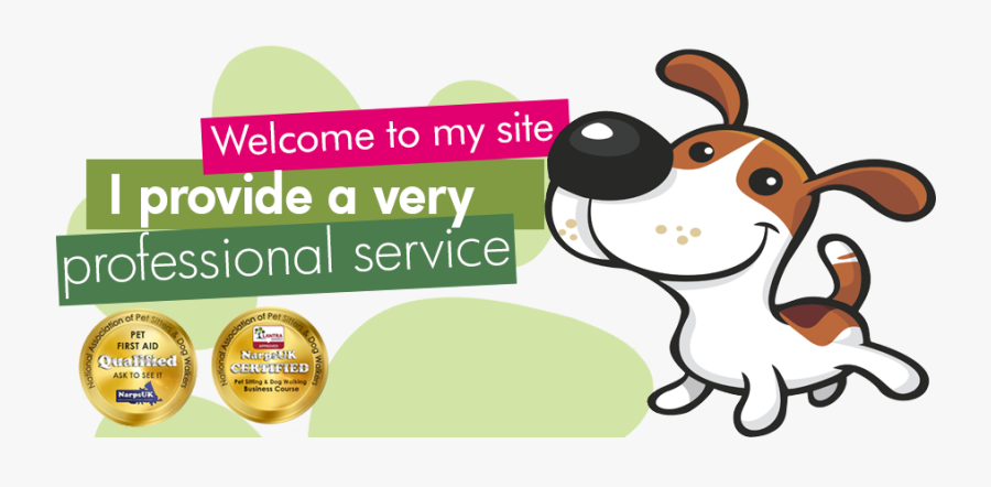 Dogslove2walk - Puppy Vector, Transparent Clipart