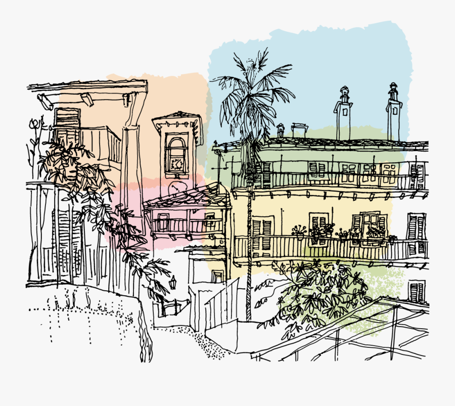 Illustration Sketch Of Italian - Italy Drawing Png, Transparent Clipart