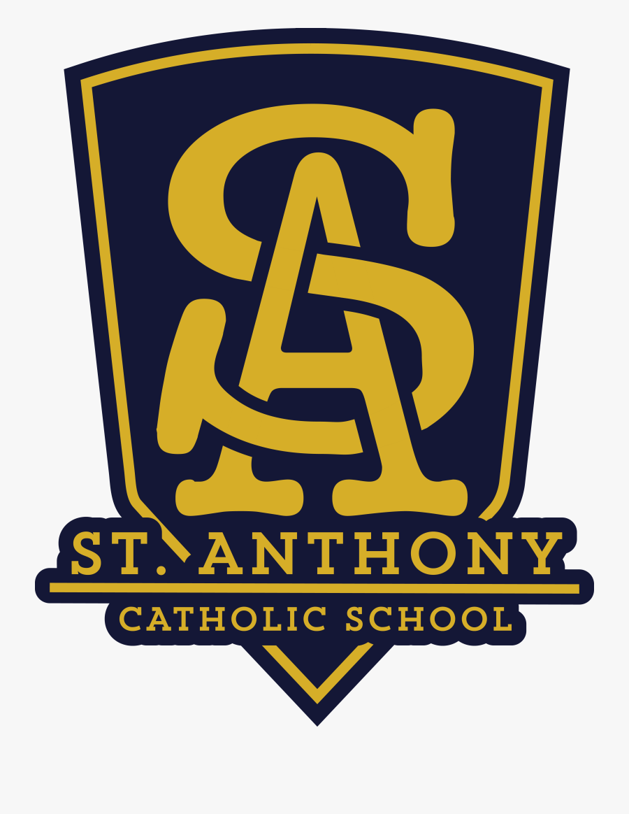 St Anthony School Logo, Transparent Clipart