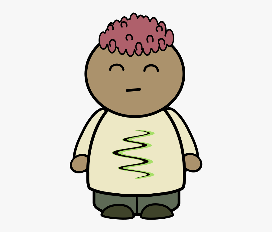 Person 555px - Anak Rambut Keriting Animasi, Transparent Clipart