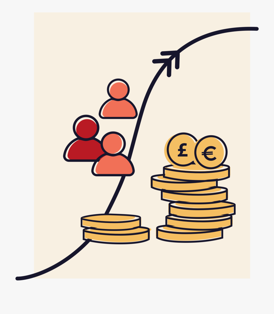 More People Give, Transparent Clipart