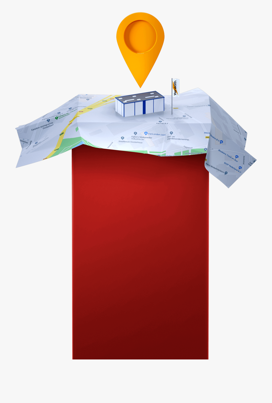 Sokkel Rood - Art Paper, Transparent Clipart