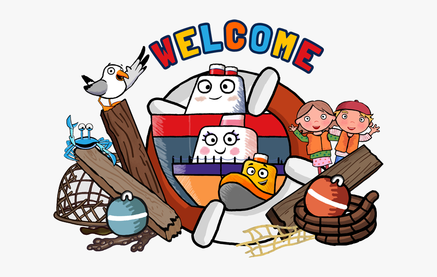 Toot The Tiny Tugboat Cast, Transparent Clipart