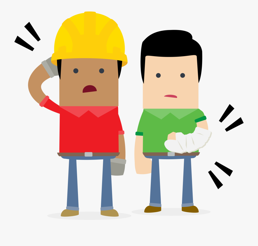 Accidentes De Trabajo Dibujos, Transparent Clipart
