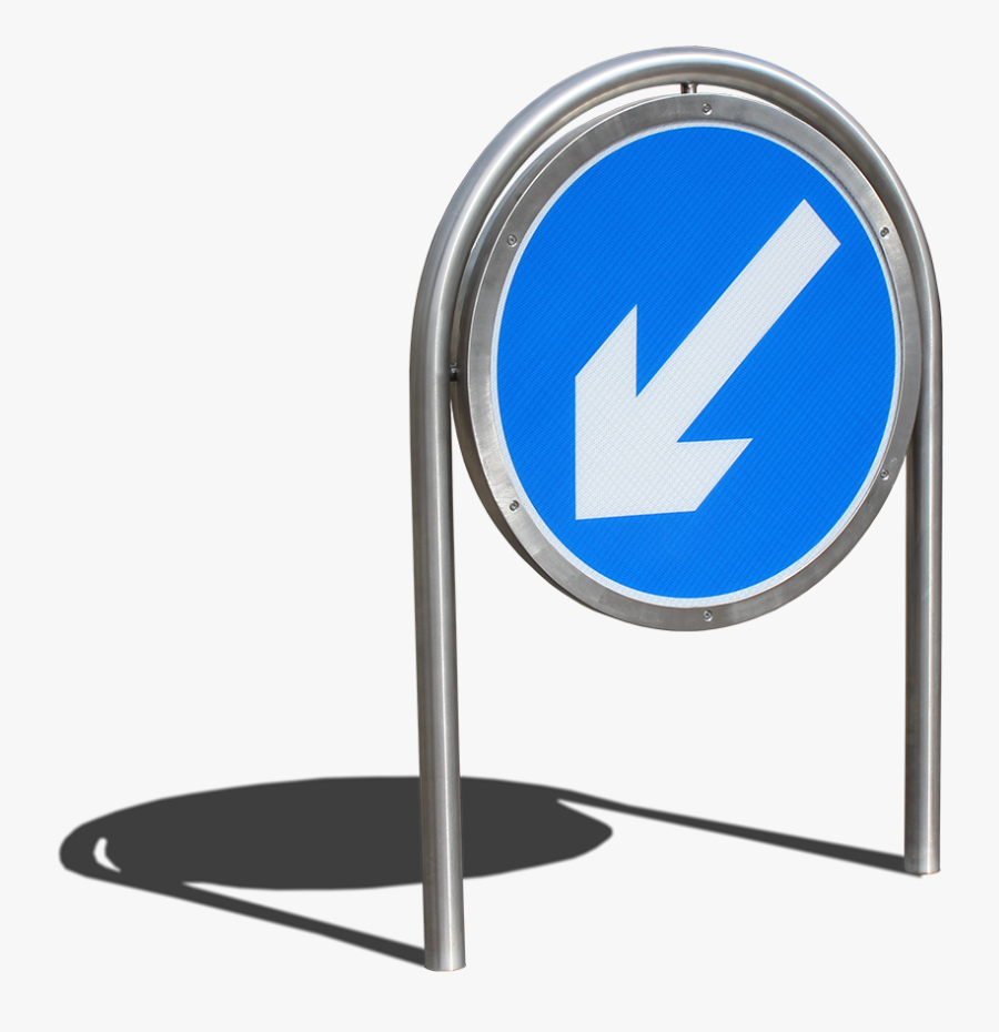 Hoop Led Traffic Bollard - Stainless Steel Sign Hoops, Transparent Clipart