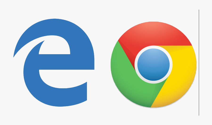 Google Chrome - Edge Browser Image Png, Transparent Clipart