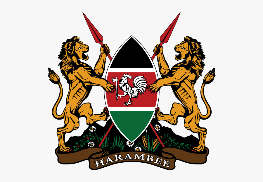 Government Official Clipart - Kenya Coat Of Arms Logo Png, Transparent Clipart