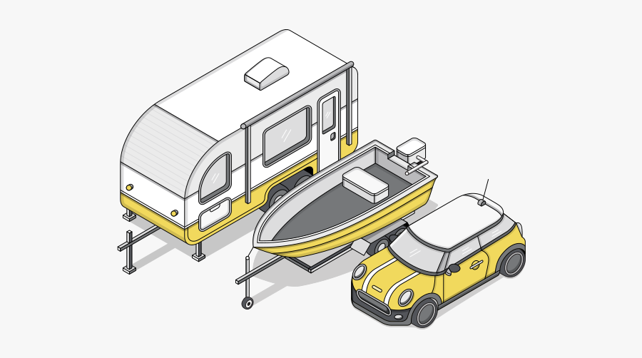 Parking Storage Illustration - Model Car, Transparent Clipart
