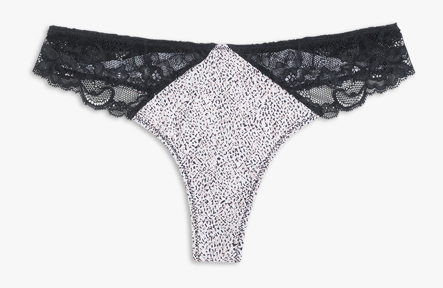 Clip Art Black Women In Thongs - Panties, Transparent Clipart