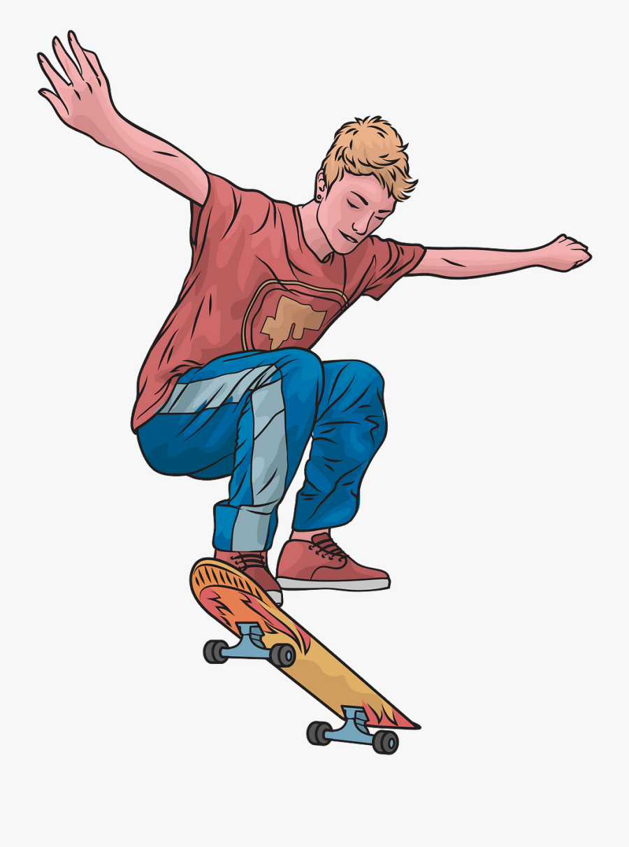 Kickflip, Transparent Clipart
