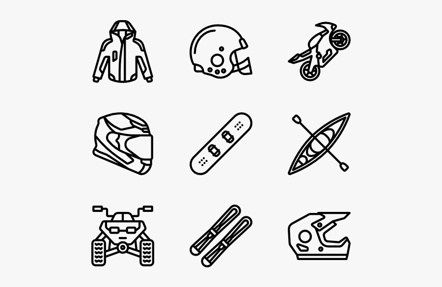 Extreme Sports Png - Iconos De Deporte Extremo, Transparent Clipart