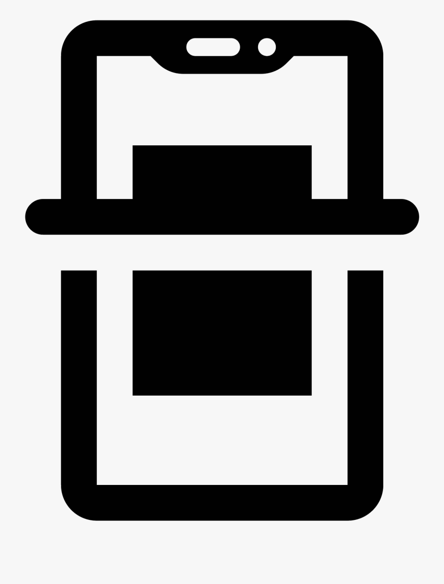 Business Cards Clipart Mobile Phone Icon - Scanner Icon Png, Transparent Clipart