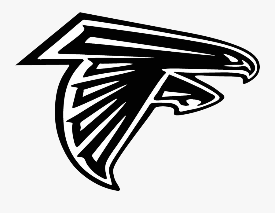 Atlanta Falcons Free Falcon Logo Cliparts Clip Art - Vector Atlanta Falcons Logo, Transparent Clipart