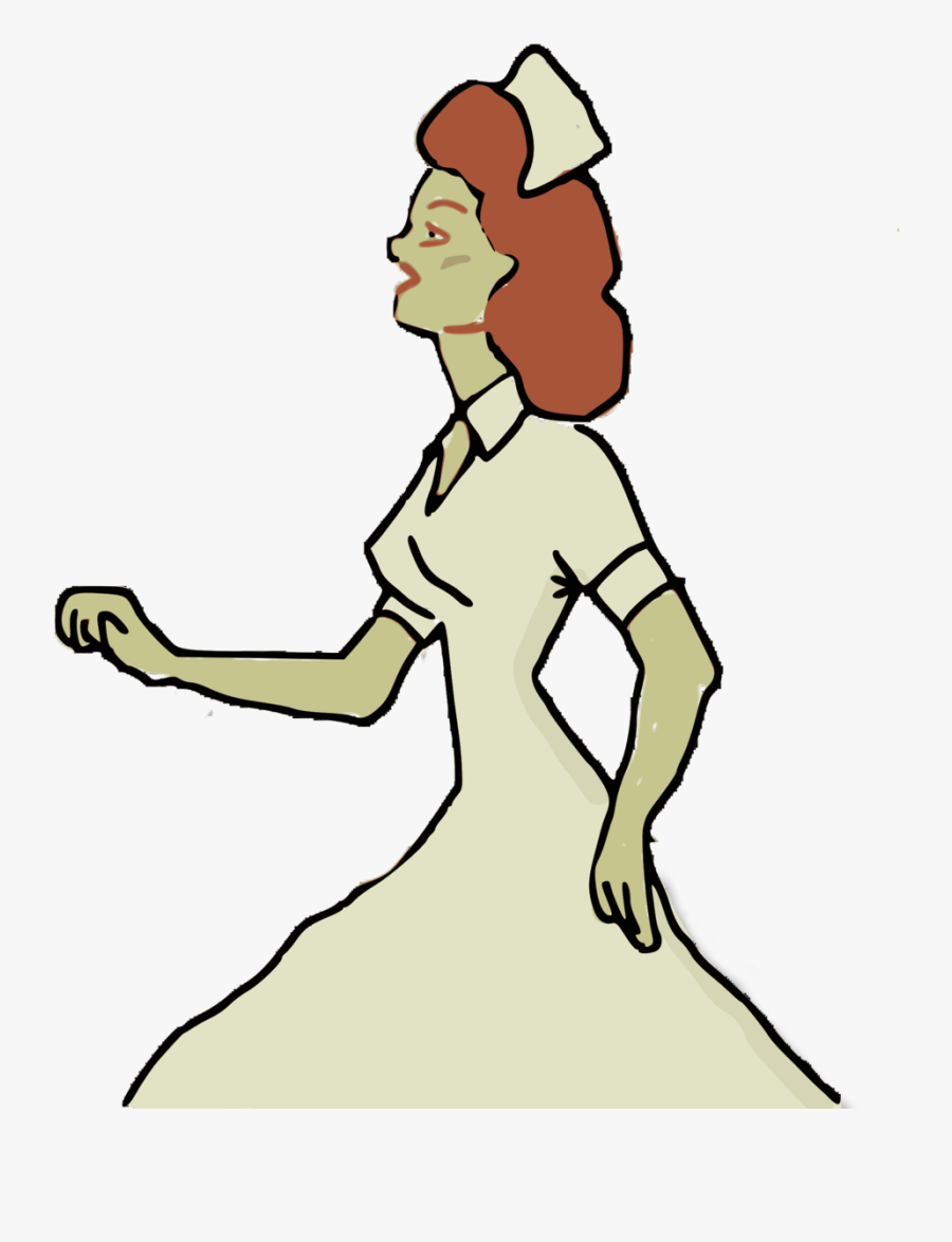 Nurse Clipart Woman - Nurse Walk Clipart, Transparent Clipart