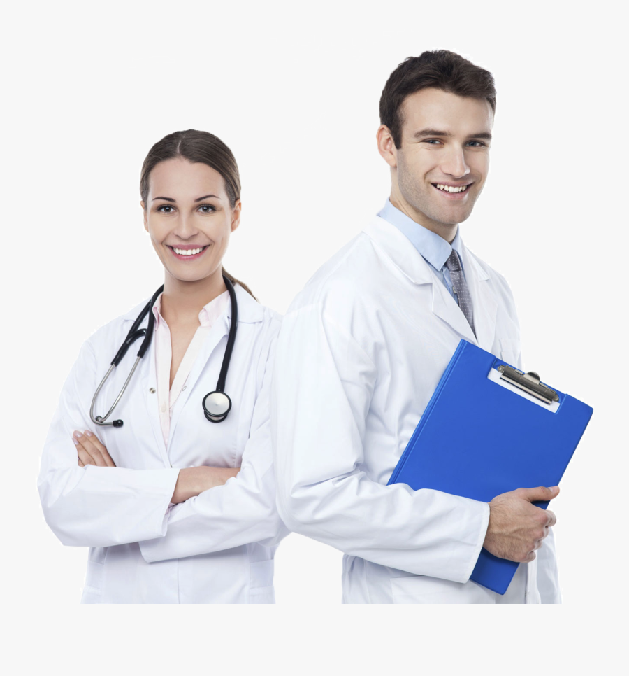 Doctors And Nurses Transparent Png - Male And Female Doctors, Transparent Clipart
