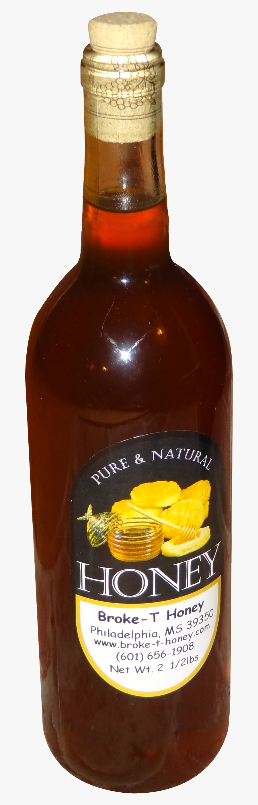 Honey Bottle Png Image - Bottle Of Honey Png, Transparent Clipart